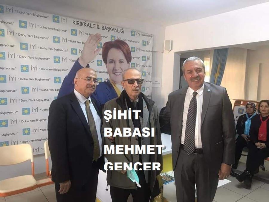 KIRIKKALE İYİ PARTİ İL BAŞKANI AÇIKLADI.