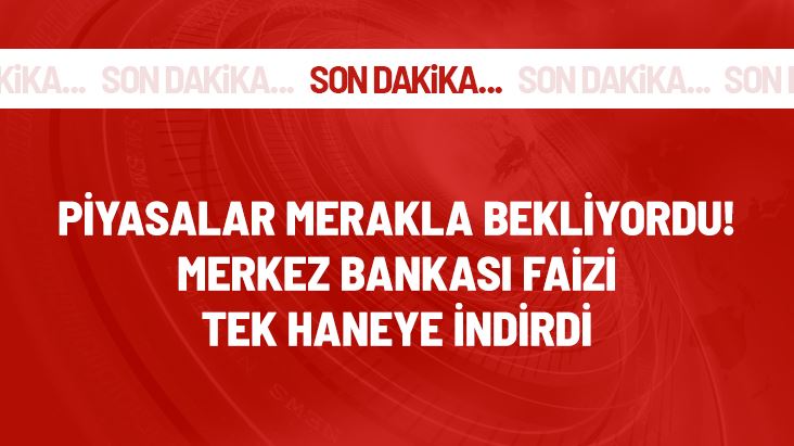 FAİZDE BÜYÜK DÜŞÜŞ.
