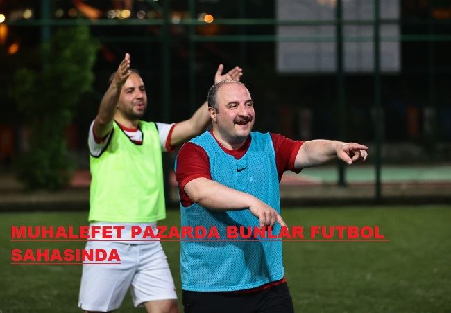 AKP FUTBOL SAHASINDA MUHALEFET HALKIN  ARASINDA