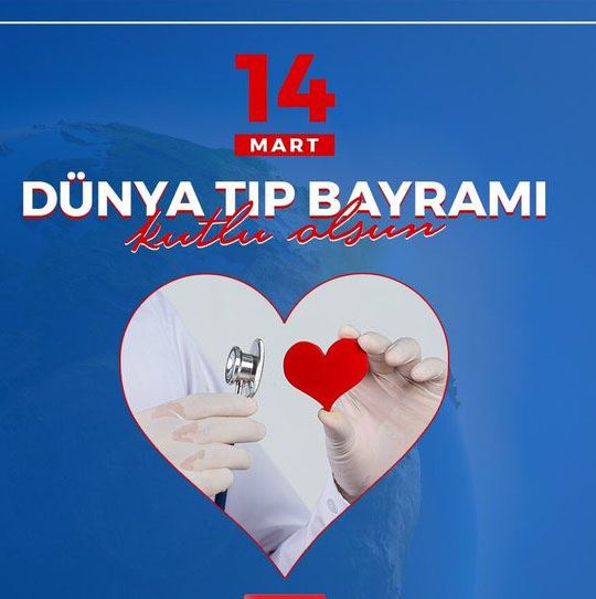 BÜTÜN HEKİMLERİN TIP BAYRAMINI KUTLAR HAYATIMIZDA DAİM OLMALARINI DİLERİZ.