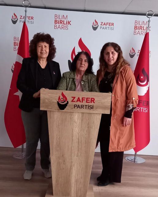 ZAFER PARTİSİNİN İDEALİST KADINLARI.