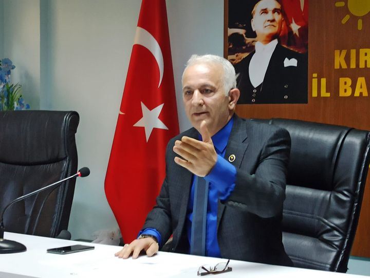 İYİ PARTİ KIRIKKALE MERKEZ İLÇE BAŞKANI ARAP OSMAN BARAN DİYOR Kİ İKTİDARA