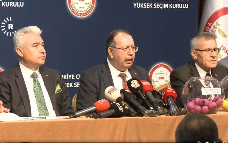 YSK SEÇİM İKİNCİ TURA GİTTİ.