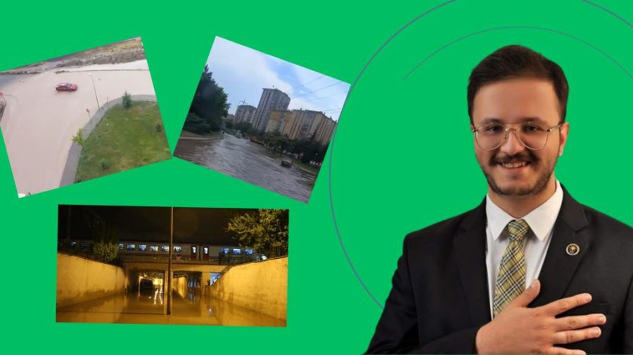 KAYSERİ DE YEREL YÖNETİMİ SEL ALDI SAN DALSIZ GEZİLMİYOR!