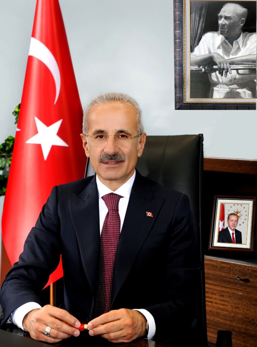 ULAŞTIRMA VE ALTYAPI BAKANI ABDUL KADİR URAL OĞLU AÇIKLADI: 