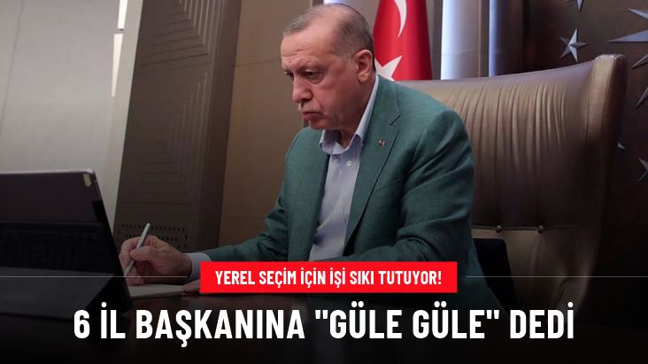 AK PARTİDE YEREL SEÇİM HAZIRLIĞI BAŞLADI.6 İL BAŞKANI GÖREVDEN ALINDI.