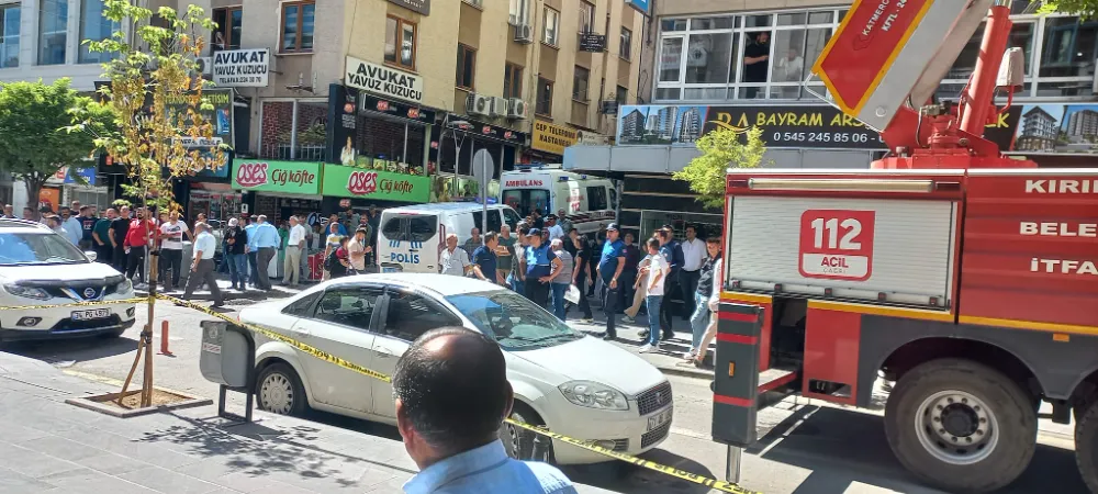 KIRIKKALE ZAFER CADDESİNDE Kİ YÜKSEK BİNALAR PSİKOPATLARIN ŞOV SAHNESİ