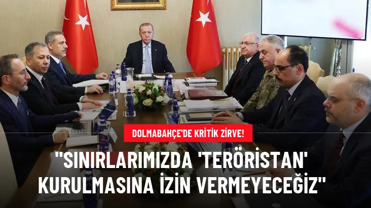 DOLMA BAHÇEDE GÜVENLİK ZİRVESİ: