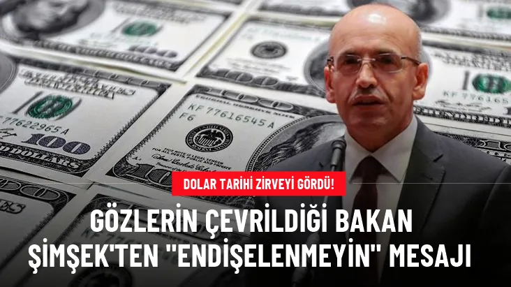 DALGALANMA GEÇİCİ İMİŞ BAKAN ÖYLE DİYOR. İNŞALLAH ÖYLEDİR