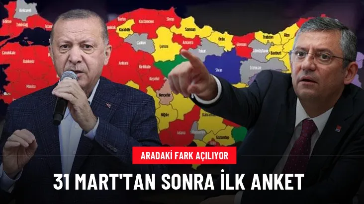 31 Mart seçimlerinden sonra ilk anket! AK Parti