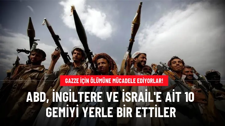 İran destekli Husiler, ABD, İngiltere ve İsrail