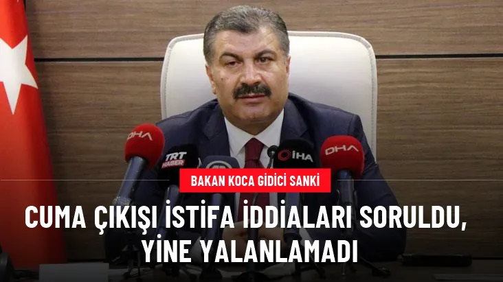 İKTİDARIN KALE BURCUNDAN BÜYÜK BİR TUĞLA DÜŞTÜ! KOCA İSTİFA ETTİ.