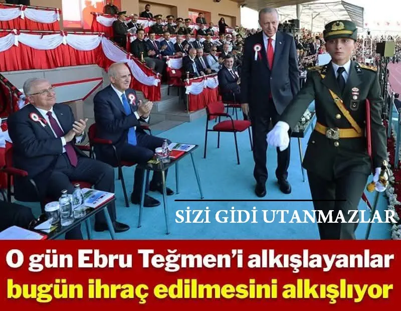 İKİ YÜZLÜLÜĞÜN BU KADARI!