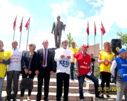 1 MAYIS SİVİL TOPLUM ORTAK PLATFORMCA KUTLANDI