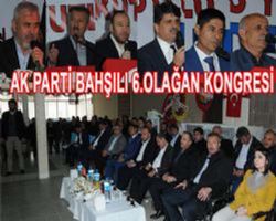 BAHŞILI DA AK PARTİ İLÇE BAŞKANI DEĞİŞTİ