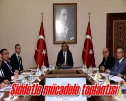 TÜRKİYE GENELİNDE EŞ ZAMANLI ŞİDDETLE MÜCADELE TOPLANTISI YAPILDI.