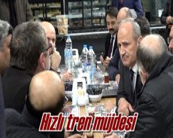 HIZLI TREN İNŞAATI BAŞLAYALI KAÇ YIL OLDU? ULAŞTIRMA BAKANI GELDİ DUYUN.