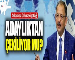 Mehmet Özhaseki adaylıktan çekilebilir