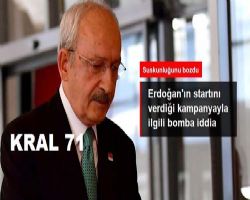 KILIÇTAROĞLU SUSKUNLUĞUNU BOZDU