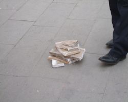 Belediyeden mermer operasyonu