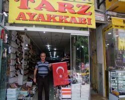 Kırıkkale esnafından bayraklı tepki