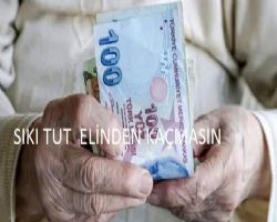 EMEKLİLERİN İKRAMİYE TARİHİ BELLİ OLDU.