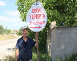 MARKETTE YUMURTANIN KOLİSİ 5 TL YE DÜŞERKEN DOĞAL YUMURTANIN KOLİSİ 25 TL DEN ALICI BULUYOR.