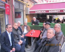 CHP NİN MÜTEVAZI MİLLETVEKİLLERİNDEN PROF DOKTOR NURETTİN DEMİR KIRIKKALELİLERLE SOHBET ETTİ ÇAY İÇTİ.