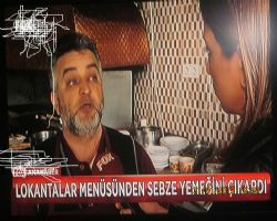 LOKANTALAR MENÜDEN ZEBZE YEMEĞİNİ ÇIKARTIYORLARMIŞ.