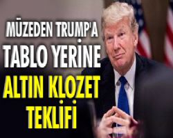 BAK ŞU TURAMP DENEN GAVAT'A ALTIN KLOZETE PİSLEYECEKMİŞ.