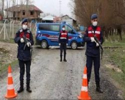 KORONA KARANTİNASI KAYSERİ SINIRINA DAYANDI.