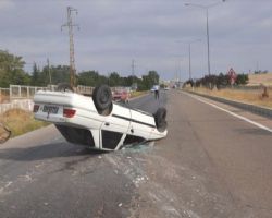 Trafik kazası 10 yaralı
